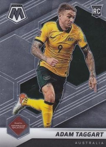 #148 Adam Taggart - Australia - 2021-22 Panini Mosaic Road to FIFA World Cup Soccer