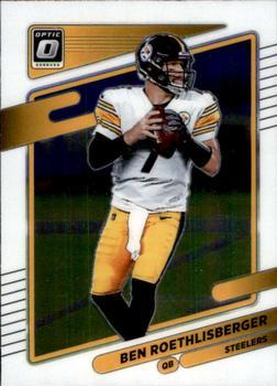 #148 Ben Roethlisberger - Pittsburgh Steelers - 2021 Donruss Optic Football