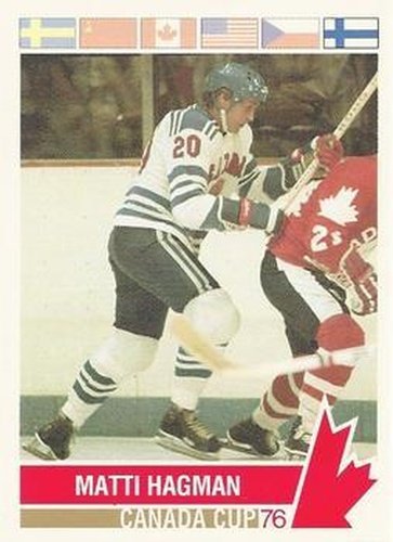 #148 Matti Hagman - Finland - 1992 Future Trends '76 Canada Cup Hockey