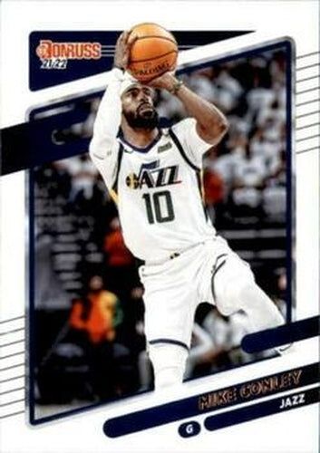 #148 Mike Conley - Utah Jazz - 2021-22 Donruss Basketball