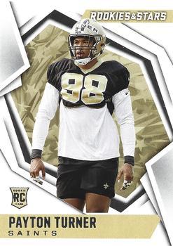 #148 Payton Turner - New Orleans Saints - 2021 Panini Rookies & Stars Football