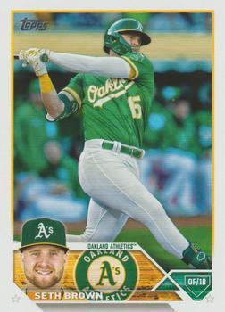 #148 Seth Brown - Oakland Athletics - 2023 Topps Baseball