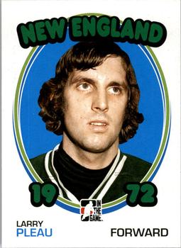 #148 Larry Pleau - New England Whalers - 2009-10 In The Game 1972 The Year In Hockey