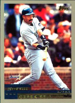 #148 Derek Bell - Houston Astros - 2000 Topps Baseball