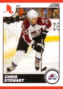 #148 Chris Stewart - Colorado Avalanche - 2010-11 Score Hockey