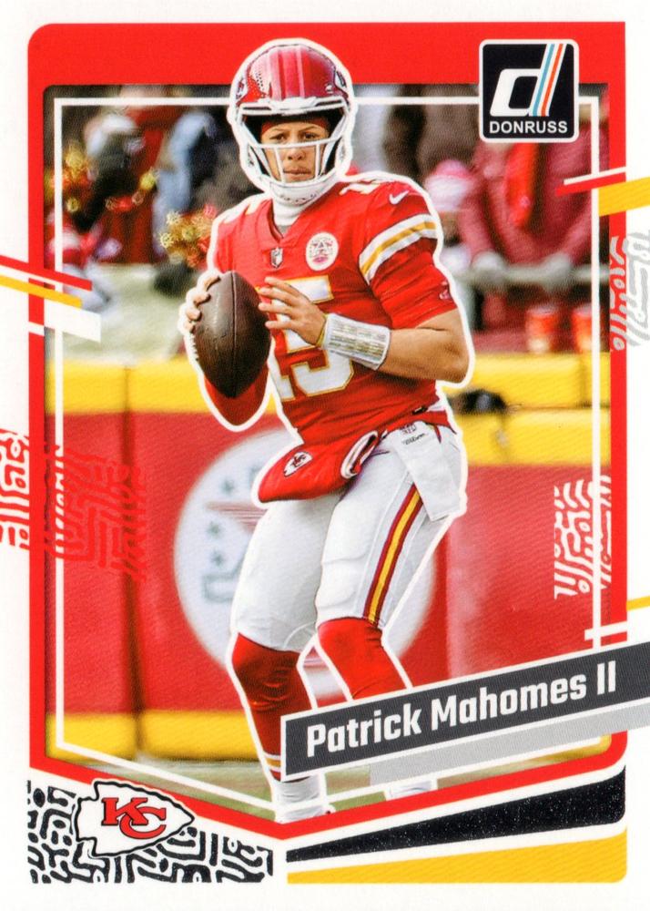 #149 Patrick Mahomes II - Kansas City Chiefs - 2023 Donruss Football