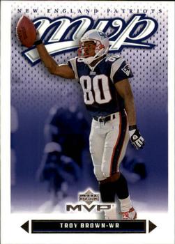 #149 Troy Brown - New England Patriots - 2003 Upper Deck MVP Football