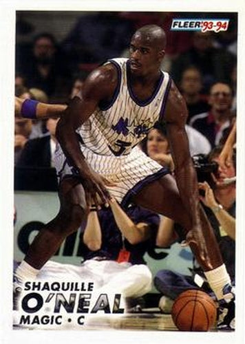 #149 Shaquille O'Neal - Orlando Magic - 1993-94 Fleer Basketball