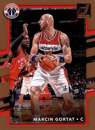 #149 Marcin Gortat - Washington Wizards - 2017-18 Donruss Basketball