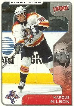#149 Marcus Nilson - Florida Panthers - 2001-02 Upper Deck Victory Hockey