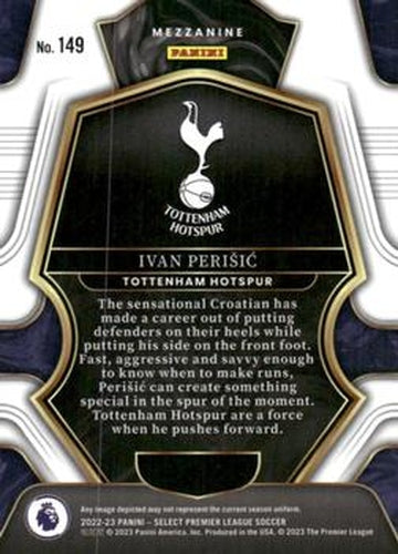 #149 Ivan Perisic - Tottenham Hotspur - 2022-23 Panini Select Premier League Soccer