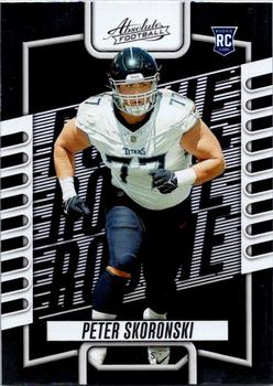 #149 Peter Skoronski - Tennessee Titans - 2023 Panini Absolute Football