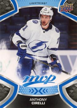 #149 Anthony Cirelli - Tampa Bay Lightning - 2021-22 Upper Deck MVP - Blue Hockey
