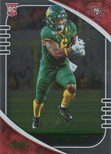 #149 Jamycal Hasty - San Francisco 49ers - 2020 Panini Absolute - Green Football