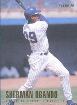 #U149 Sherman Obando - Montreal Expos - 1996 Fleer Update Baseball