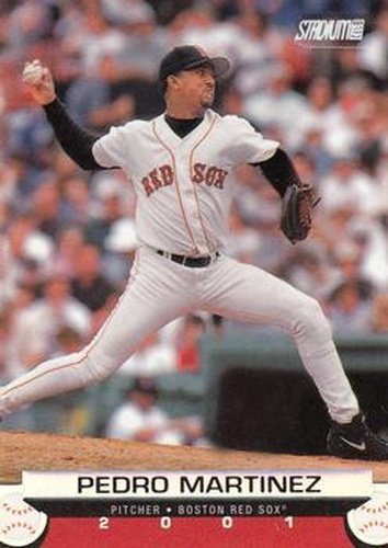 #149 Pedro Martinez - Boston Red Sox - 2001 Stadium Club Baseball