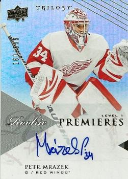 #149 Petr Mrazek - Detroit Red Wings - 2013-14 Upper Deck Trilogy Hockey
