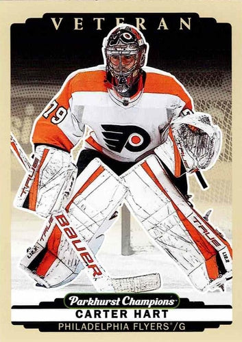 #149 Carter Hart - Philadelphia Flyers - 2022-23 Parkhurst Champions Hockey