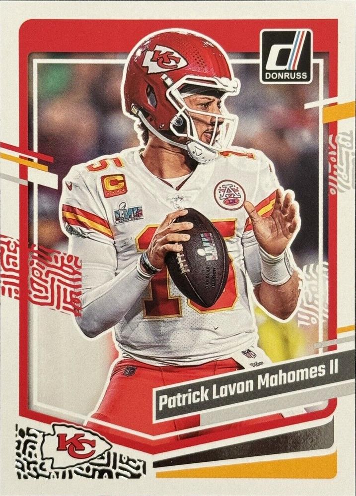 #149b Patrick Mahomes II - Kansas City Chiefs - 2023 Donruss Football