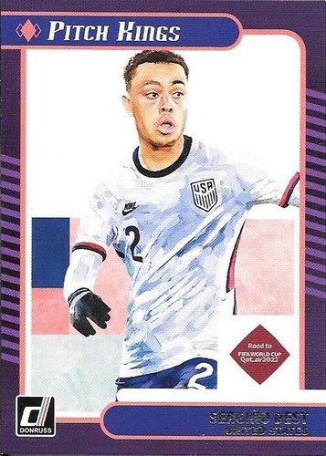#14 Sergino Dest - USA - 2021-22 Donruss - Pitch Kings Soccer