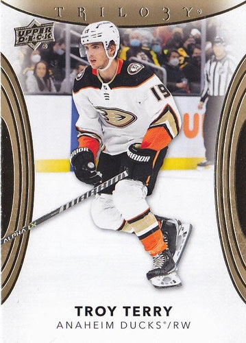 #14 Troy Terry - Anaheim Ducks - 2022-23 Upper Deck Trilogy Hockey