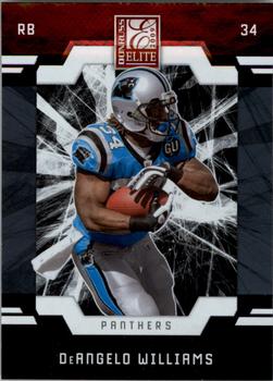 #14 DeAngelo Williams - Carolina Panthers - 2009 Donruss Elite Football
