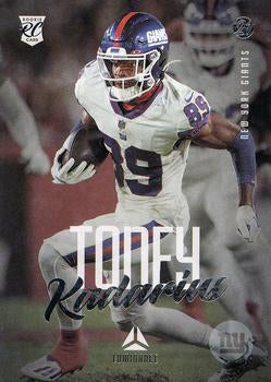 #214 Kadarius Toney - New York Giants - 2021 Panini Chronicles - Luminance Update Rookies Football