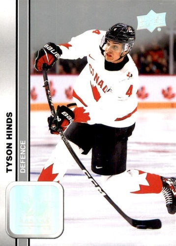 #14 Tyson Hinds - Canada - 2023 Upper Deck Team Canada Juniors Hockey