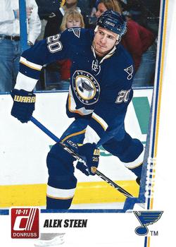 #14 Alexander Steen - St. Louis Blues - 2010-11 Donruss Hockey