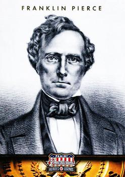 #14 Franklin Pierce - 2012 Panini Americana Heroes & Legends