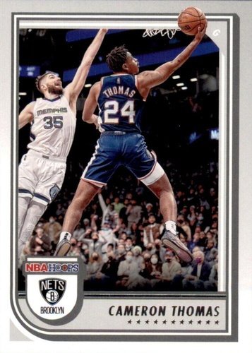 #14 Cameron Thomas - Brooklyn Nets - 2022-23 Hoops Basketball