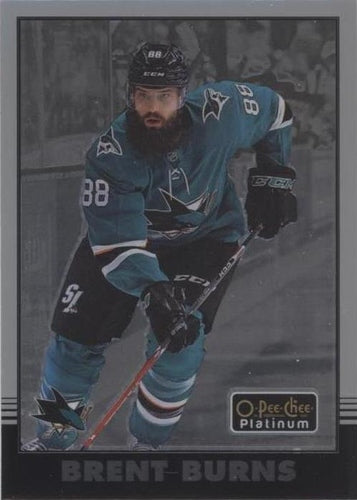 #R-14 Brent Burns - San Jose Sharks - 2020-21 O-Pee-Chee Platinum - Retro Hockey