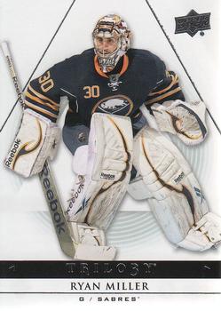 #14 Ryan Miller - Buffalo Sabres - 2013-14 Upper Deck Trilogy Hockey