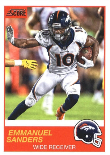 #14 Emmanuel Sanders - Denver Broncos - 2019 Score Football