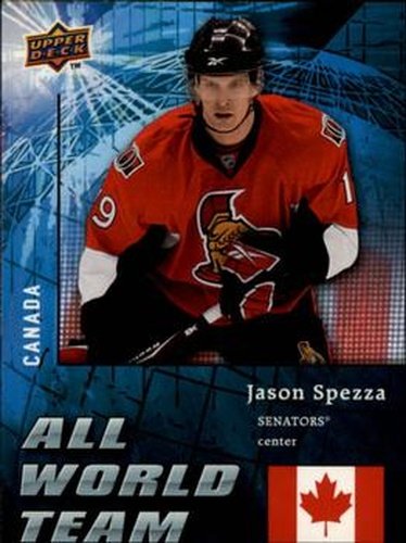 #AW14 Jason Spezza - Ottawa Senators - 2009-10 Upper Deck - All World Team Hockey