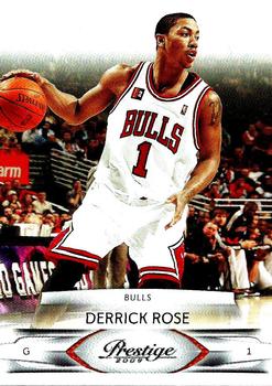 #14 Derrick Rose - Chicago Bulls - 2009-10 Panini Prestige Basketball