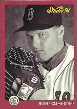 #14 Roger Clemens - Boston Red Sox - 1991 Studio Baseball