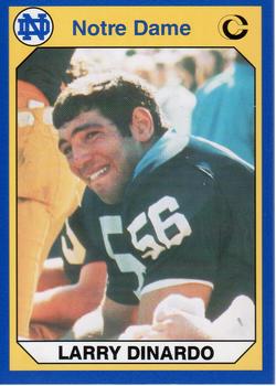 #14 Larry Dinardo - Notre Dame Fighting Irish - 1990 Collegiate Collection Notre Dame Football