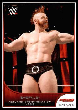 #14 Sheamus - 2016 Topps WWE Road to Wrestlemania Wrestling
