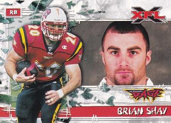 #14 Brian Shay - Orlando Rage - 2001 Topps XFL Football