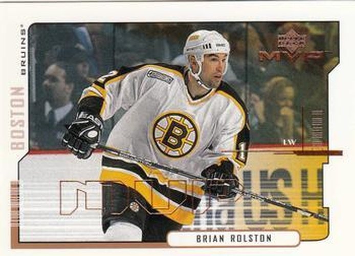 #14 Brian Rolston - Boston Bruins - 2000-01 Upper Deck MVP Hockey