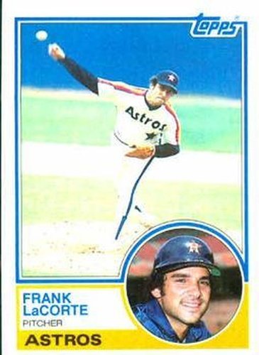 #14 Frank LaCorte - Houston Astros - 1983 Topps Baseball