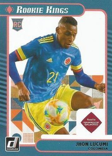 #14 Jhon Lucumi - Colombia - 2021-22 Donruss Road to FIFA World Cup Qatar 2022 - Rookie Kings Soccer