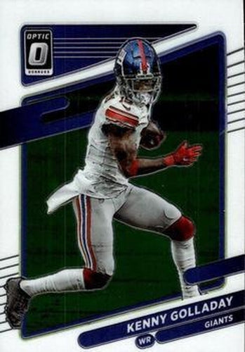 #14 Kenny Golladay - New York Giants - 2021 Donruss Optic Football
