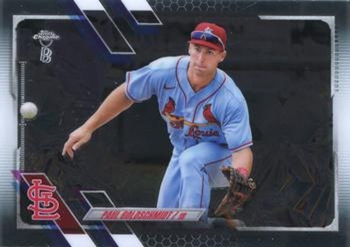 #14 Paul Goldschmidt - St. Louis Cardinals - 2021 Topps Chrome Ben Baller Edition Baseball