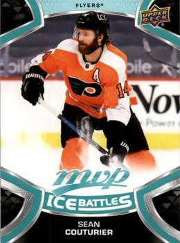 #14 Sean Couturier - Philadelphia Flyers - 2021-22 Upper Deck MVP - Ice Battles Hockey