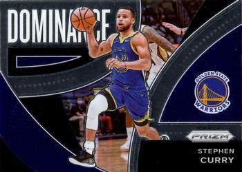#14 Stephen Curry - Golden State Warriors - 2021-22 Panini Prizm - Dominance Basketball