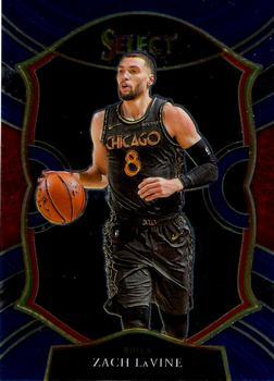 #14 Zach LaVine - Chicago Bulls - 2020-21 Panini Select - Blue Basketball