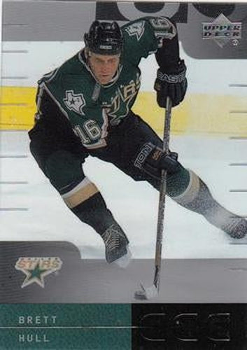 #14 Brett Hull - Dallas Stars - 2000-01 Upper Deck Ice Hockey