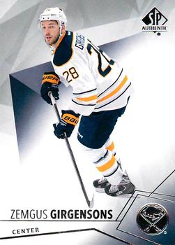 #14 Zemgus Girgensons - Buffalo Sabres - 2015-16 SP Authentic Hockey